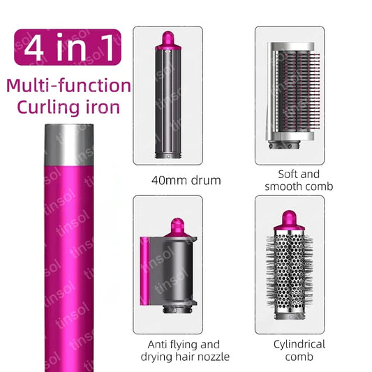 6 In1 Detachable with Comb Attachmentblow Dryerwith Comb for Voluminous Styles - Achieve Salon-Like Results at Home