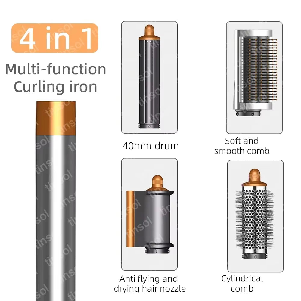 6 In1 Detachable with Comb Attachmentblow Dryerwith Comb for Voluminous Styles - Achieve Salon-Like Results at Home