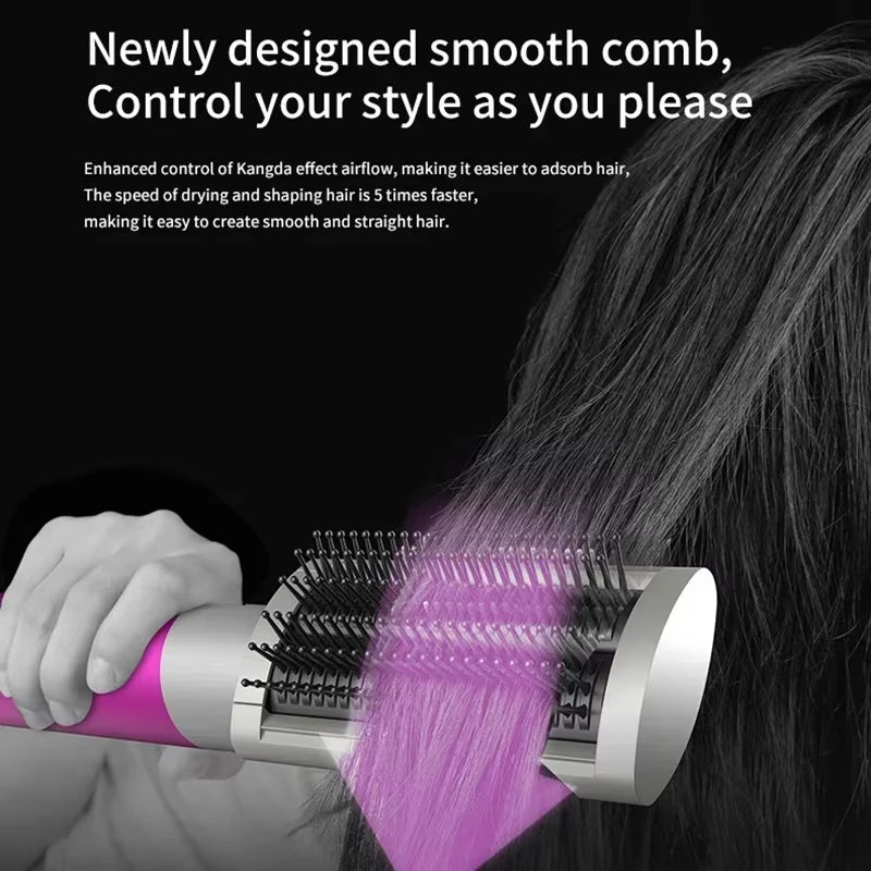 6 In1 Detachable with Comb Attachmentblow Dryerwith Comb for Voluminous Styles - Achieve Salon-Like Results at Home