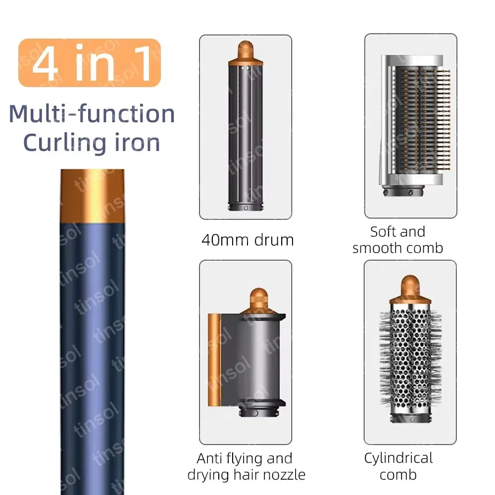 6 In1 Detachable with Comb Attachmentblow Dryerwith Comb for Voluminous Styles - Achieve Salon-Like Results at Home